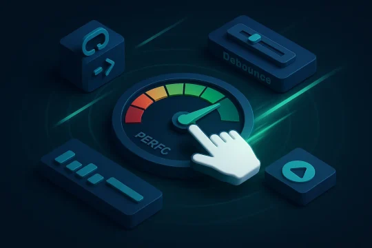 A user with an exhibited pleasurable experience with a site that is responsible to demonstrate a desirable INP score.