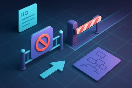 A comparison chart clarifying the distinctions between the noindex tag and the disallow directive, and their appropriate applications.