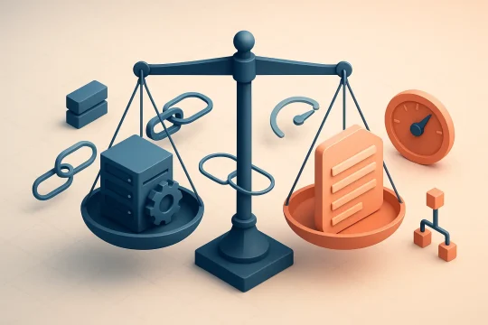 Venn diagram showing the divided and shared elements and duties of Technical SEO along with On-page SEO.