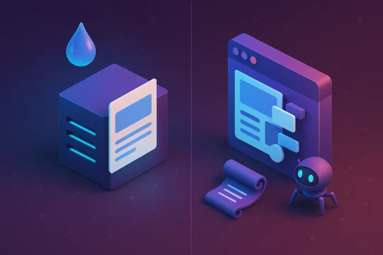 A balance model portraying the proportion of Server-Side and Client-Side Rendering for effective SEO.