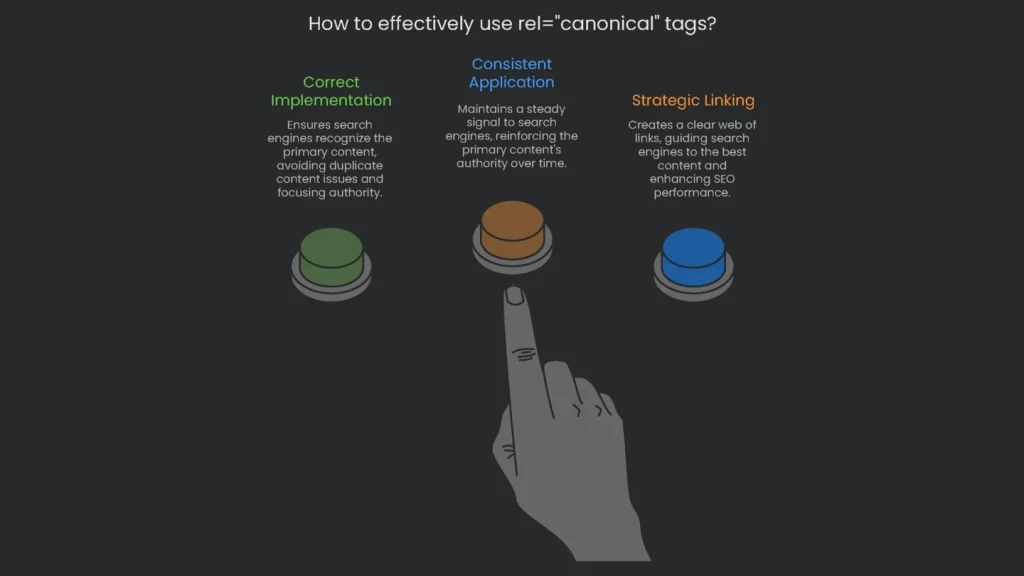A report concerning using rel=canonical tags for SEO indicates how these tags can be put to best use.